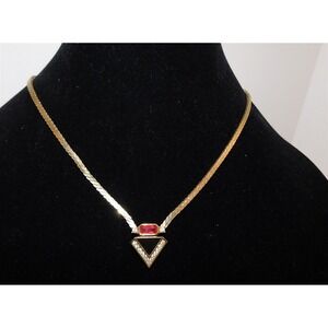 Grosse Germany‎ Modernist Gold Plated Necklace